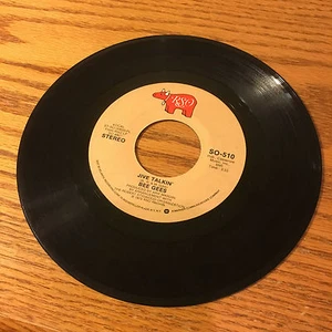 ANDY GIBB WIND OF CHANGE 45 RPM JIVE TALKIN' RECORD - Imagen 1 de 2