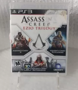 Assassin's Creed: Ezio Trilogy (Sony PlayStation 3) PS3 CIB - Foto 1 di 3