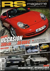 RS MAGAZINE n°140 02/2013 991 CARRERA 400-911 CARERRA S 430 997 CARRERA S - Foto 1 di 1