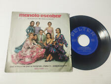 MANOLO ESCOBAR que si Patatin Patatan 1971 52-416 - Single LP vinyl 7 " VG/VG