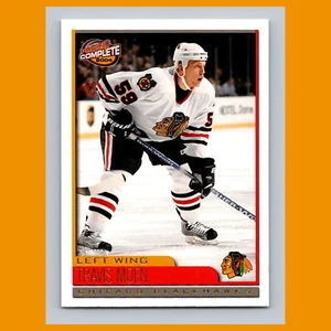 Tarjeta de hockey Travis Moen Rookie #596 2003 Pacific completa Chicago Blackhawks NHL - Imagen 1 de 3