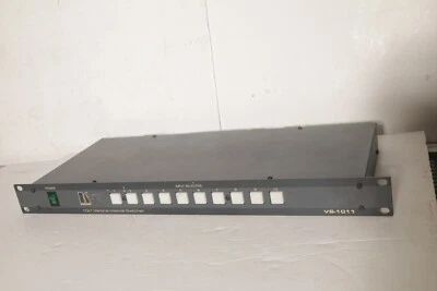 Kramer  VS1011 10 in 1 out balanced audio video switcher classic gamer selection - Image 1 of 4