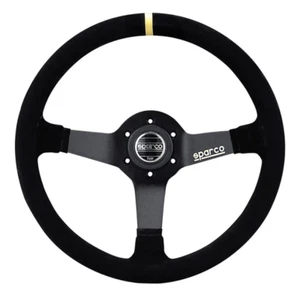 SPARCO R345 VOLANTE SPORTIVO RACING RALLY SEMI CALICE SCAMOSCIATO 015R345MSN - Foto 1 di 3