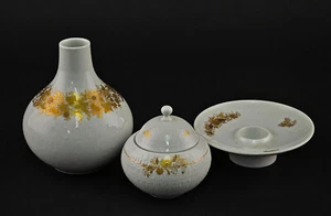 9240110 2 Vases Chandelier Porcelain Rosenthal Decor Romance Wiinblad H11cm - Picture 1 of 2