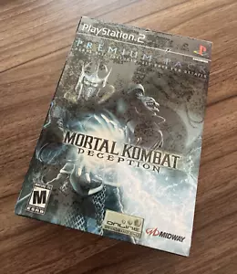 PS2 Mortal Kombat Deception Premium Pack 2 Disc Set - Factory Sealed - Picture 1 of 6