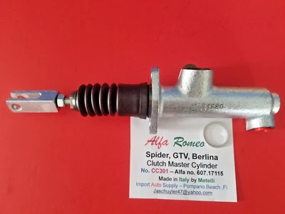 Clutch Master Cylinder 71-94 Alfa Romeo Spider - Berlina & GTV 71-74 - Italian - Image 1 of 3