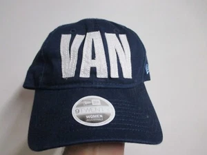 VANCOUVER WHITECAPS FC (NEW ERA 920) WOMENS BASEBALL HAT (ADJUSTABLE) NWT NAVY - Picture 1 of 4
