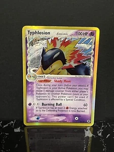 Tarjeta Pokémon Typhlosion Holo Rara 2006 Ex Dragon Frontiers Especie Delta LP/MP - Imagen 1 de 8