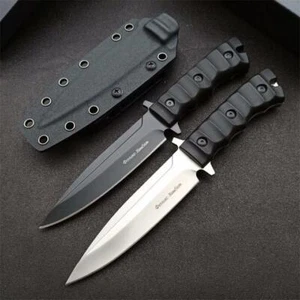 9" Neu D2 Klinge Nylon Glasfaser Griff Full Tang Survival Jagdmesser VTH06 - Bild 1 von 12