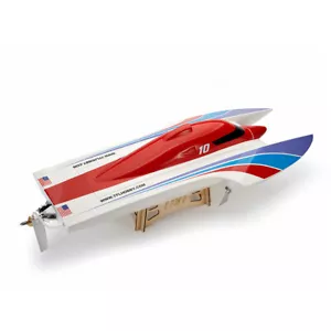 1131 Popeye Hydro Red Brushless Fiberglass Electric ARTR RC Boat with 120A ESC - Picture 1 of 10