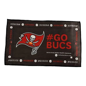Tampa Bay Buccaneers Rally Towel 2022 Go Bucs NFL Promo Small Towel 47" x 29" - Picture 1 of 3