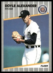 1989 Fleer #128 Doyle Alexander - Picture 1 of 2