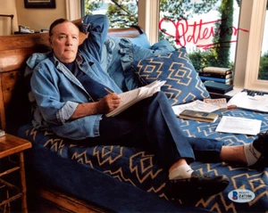 JAMES PATTERSON SIGNED 8x10 PHOTO MYSTERY WRITER ALEX CROSS RARE BECKETT BAS - Picture 1 of 2