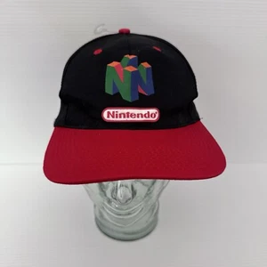 Vintage 90’s Nintendo 64 SnapBack Hat - Unisex - Aus Postage FAST - Picture 1 of 9