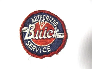 VINTAGE AUTHORIZED V8 BUICK SERVICE PATCH ORIGINAL 3" - Picture 1 of 1