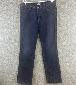 Antik Denim Jeans Mens 38X32 Blue Straight Leg Boot Cowboy Western EUC - Picture 1 of 13