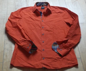 Olymp, Level Five, body fit, Herrenhemd, orange, Gr. 40 - Bild 1 von 10