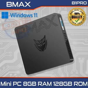 BMAX Mini Pc B1PRO Windows11 Pro 8gb RAM 128gb ROM Intel Gemini Lake N4000 - Foto 1 di 7