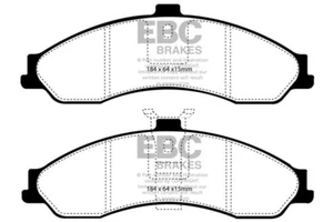 Pastillas de freno delanteras EBC Redstuff para Vauxhall Monaro 5.7 (2004) - Imagen 1 de 1