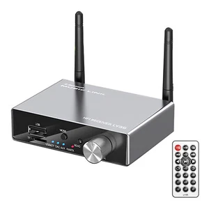 Bluetooth 5.3 Transmitter Receiver Host Audio Adapter With Remote Control - Picture 1 of 21