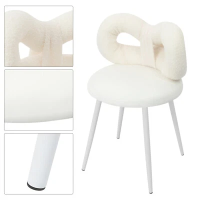 Chair with Backrest, Chair with Soft Cushion, Makeup Chair - Image 1 of 4