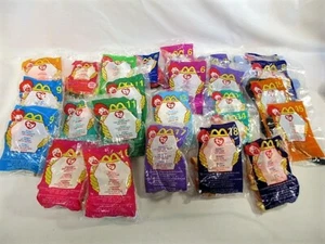 2000 MCDONALD'S TEENIE ORIGINAL BEANIE BABIES SET OF 25 - Picture 1 of 3