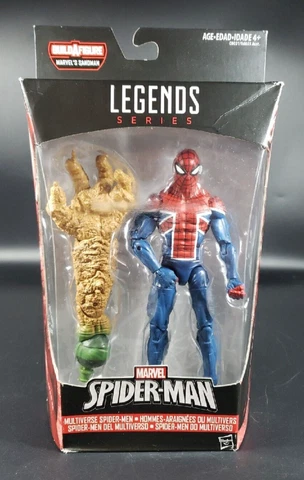 HASBRO MARVEL LEGENDS SPIDER-UK 2016 SANDMAN BAF - Box Damage - SEALED Cover