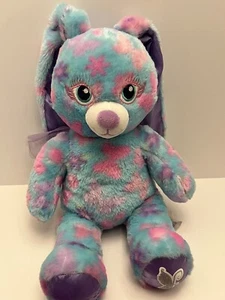 Build A Bear Bunny Rabbit Blue Beary Fairy with Sparkle Wings 16" Plush - Picture 1 of 4