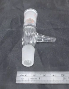 KIMBLE Kontes Vertical Vacuum Connecting Adapter, 14/20 Joints, #276750-0000 - Picture 1 of 7