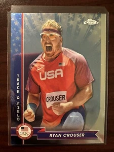 2024 Topps cromato U.S. Olympic #32 Ryan crouser pista e campo - Foto 1 di 2
