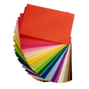 40pcs Felt Fabric Squares Felt Sheets Crafting Felt Fabric Assorted Color Felt - Picture 1 of 12