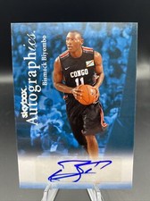 Bismack Biyombo 2011-12 Fleer Retro Basketball Skybox Autographics Auto