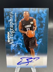 Bismack Biyombo 2011-12 Fleer Retro Basketball Skybox Autographics Auto