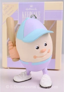 EGGS IN SPORTS #1 BASEBALL Hallmark EASTER Keepsake Ornament 1992 QEO934-1 NOB - Picture 1 of 15