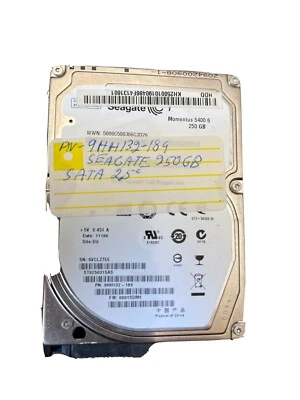 Seagate ST9250315AS P/N 9HH132-189 FW: 0001SDM1 SU  250GB 2.5" SATA Hard Drive - Image 1 of 2