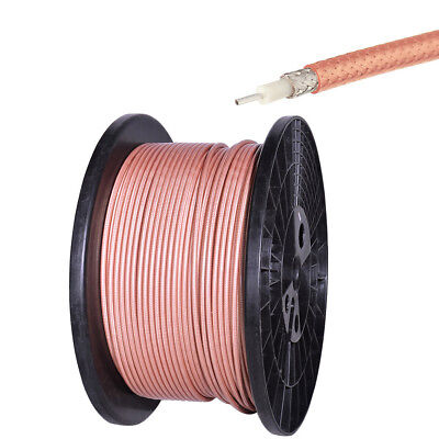 RF Coaxial Cable Adapter Connector M17/128-RG400 RG400 / 20feet 609cm Coax Cable • 57.36£