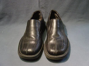 ZAPATOS DE HOMBRE ""ESTRUCTURA"" CUERO DESLIZANTES TALLA 7 1/2 D - Imagen 1 de 5