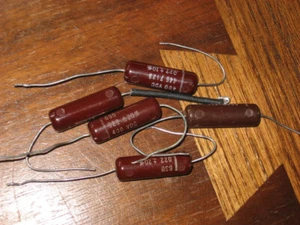 .022uf 400 volt Capacitors, Good-All, qty of 5 - Picture 1 of 8