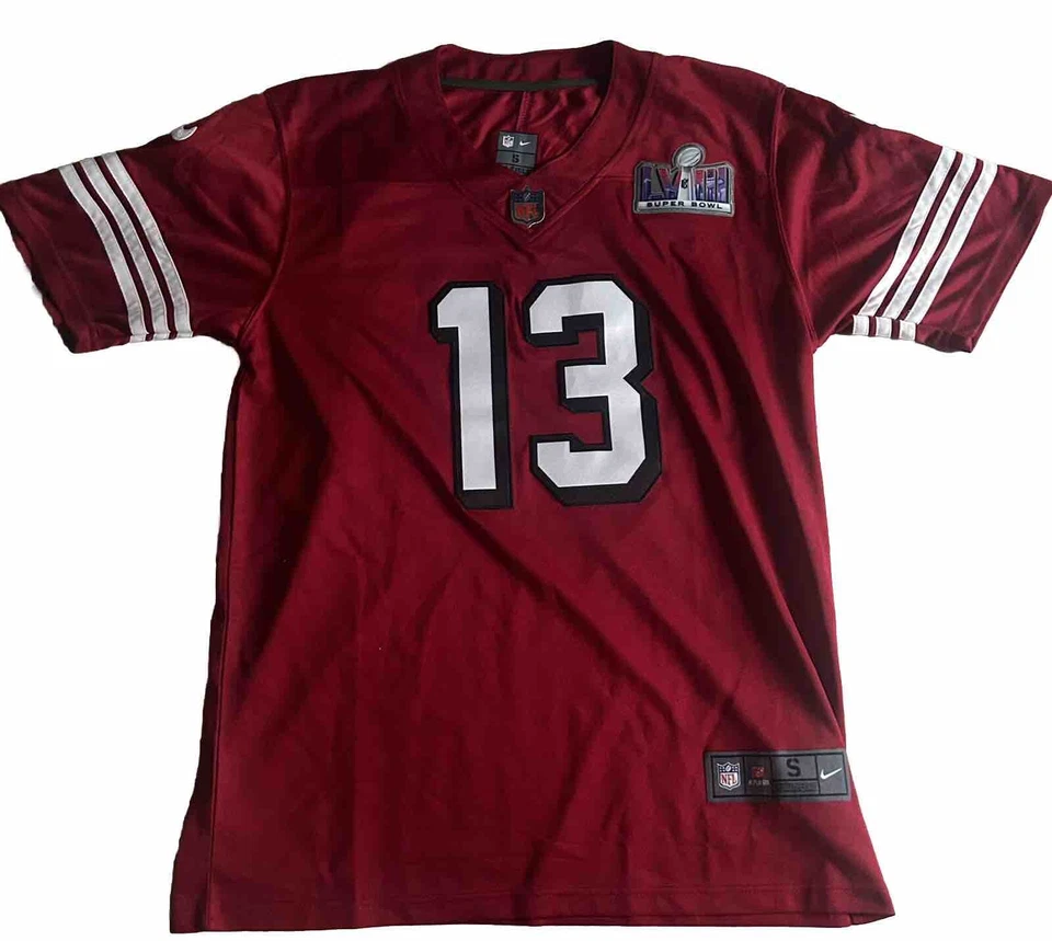 Nike NFL Super Bowl LVIII San Francisco 49ers Brock Purdy Jersey Size XL