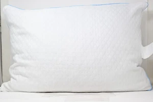 Almohada de enfriamiento Purelux Gel espuma viscoelástica ajuste comodidad blanca reina - Imagen 1 de 2