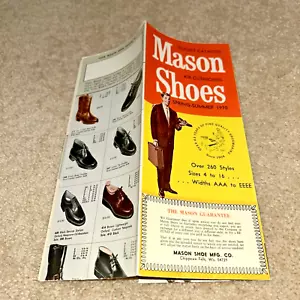 1970 POCKET CATALOG MASON SHOES Chippewa Falls Wisconsin - Bild 1 von 11