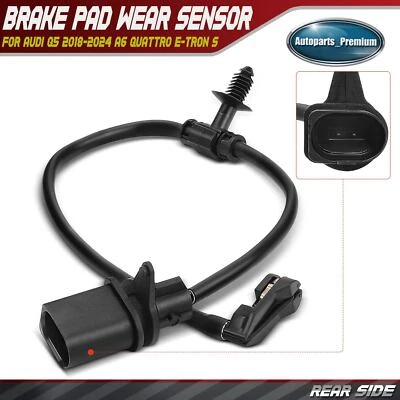 Sensor de desgaste de pastillas de freno traseras izquierda o derecha para Audi Q5 18-24 A6 Quattro e-tron S Foto 1 de 4