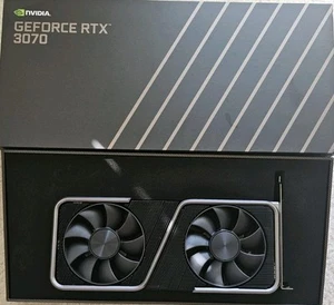 NVIDIA Geforce RTX 3070 founders edition Non LHR. Brand NEW. NEVER USED - Zdjęcie 1 z 7