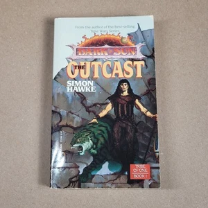 TSR Dark Sun The Outcast Simon Hawke - 1993 1st Printing Paperback Tribe of One - Picture 1 of 8