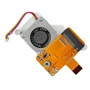 For 5 PCIe to M.2 NVMe SSD HAT with Cooling Fan FPC & Differential 22306641 - Afbeelding 1 van 7
