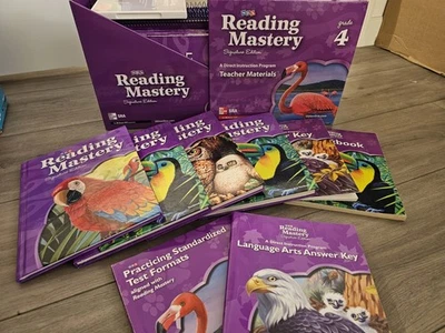Lot of 22 SRA Reading Mastery Signature Edition and Teacher Materials Grade 4  - Image 1 of 4