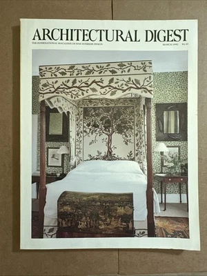 Architectural Digest Magazine March 1990 - Image 1 of 4