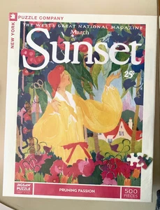 NUEVO Rompecabezas Sunset Magazine October Pruning Passion 500 piezas 18”x24” - Imagen 1 de 3