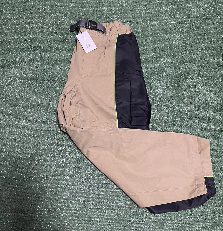 Nike x Feng Chen Wang Cargo Pants Khaki Shorts Size Small DV4004-255