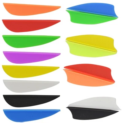 50pcs arrow springs 1.75 inch plastic arrow feathering rubber springs DIY arrows - Image 1 of 4